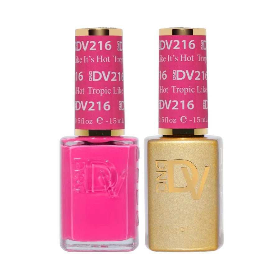 DND DIVA Gel Polish - 216 Tropic Like It?s Hot - DTK Nail Supply
