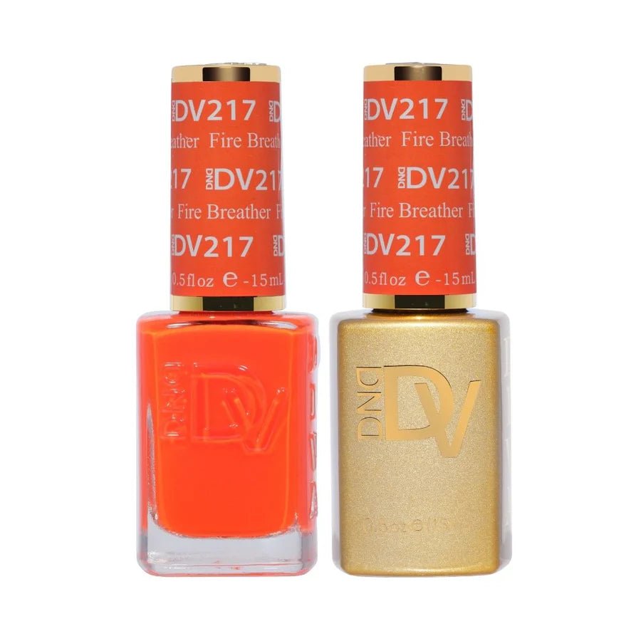 DND DIVA Gel Polish - 217 Fire Breather - DTK Nail Supply