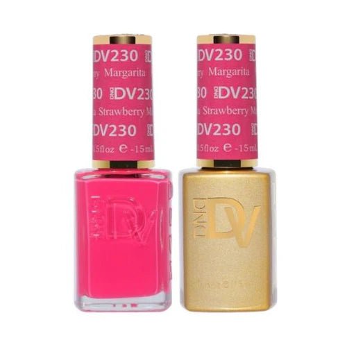 DND DIVA Gel Polish - 230 Strawberry Margarita - DTK Nail Supply
