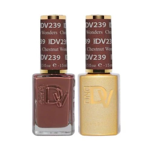 DND DIVA Gel Polish - 239 Chestnut Wonders - DTK Nail Supply