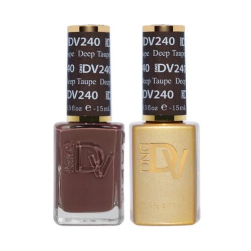 DND DIVA Gel Polish - 240 Deep Taupe - DTK Nail Supply