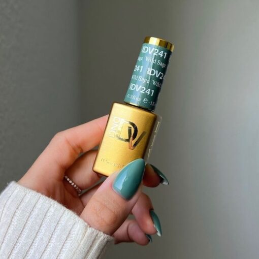 DND DIVA Gel Polish - 241 Wild Sage - DTK Nail Supply