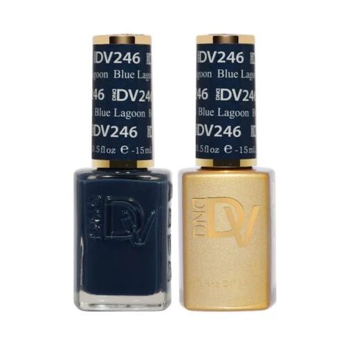 DND DIVA Gel Polish - 246 Blue Lagoon - DTK Nail Supply
