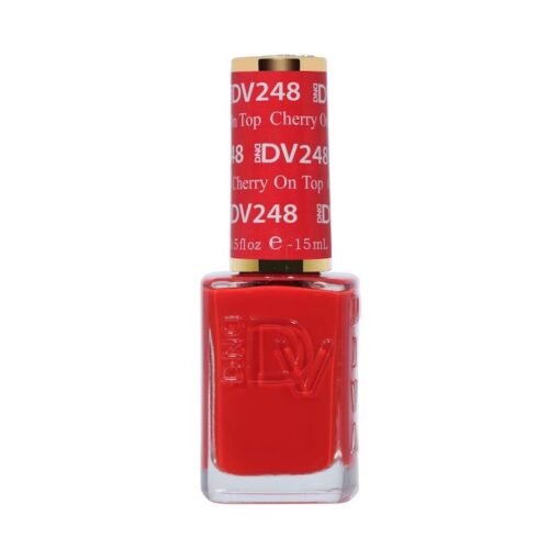 DND DIVA Gel Polish - 248 Cherry On Top - DTK Nail Supply
