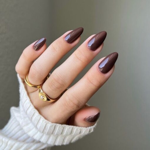 DND DIVA Gel Polish - 250 Cedar Brown - DTK Nail Supply