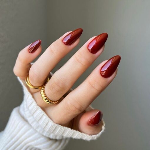 DND DIVA Gel Polish - 251 Chocolate Red - DTK Nail Supply