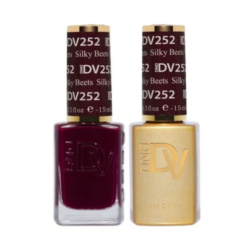 DND DIVA Gel Polish - 252 Silky Beets - DTK Nail Supply