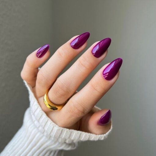 DND DIVA Gel Polish - 253 Gothic Grape - DTK Nail Supply