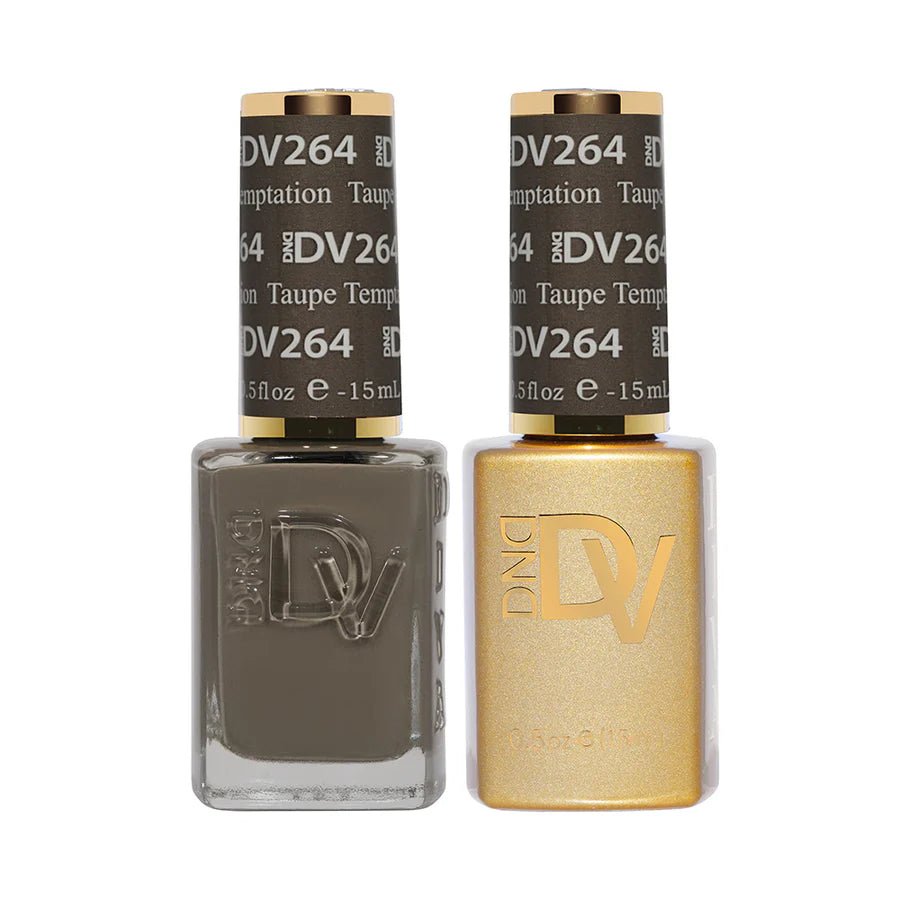 DND DIVA Gel Polish - 264 Taupe Temptation - DTK Nail Supply
