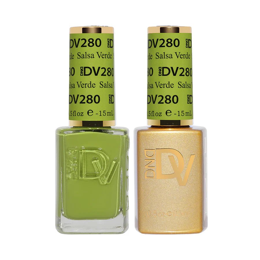 DND DIVA Gel Polish - 280 Salsa Verde - DTK Nail Supply
