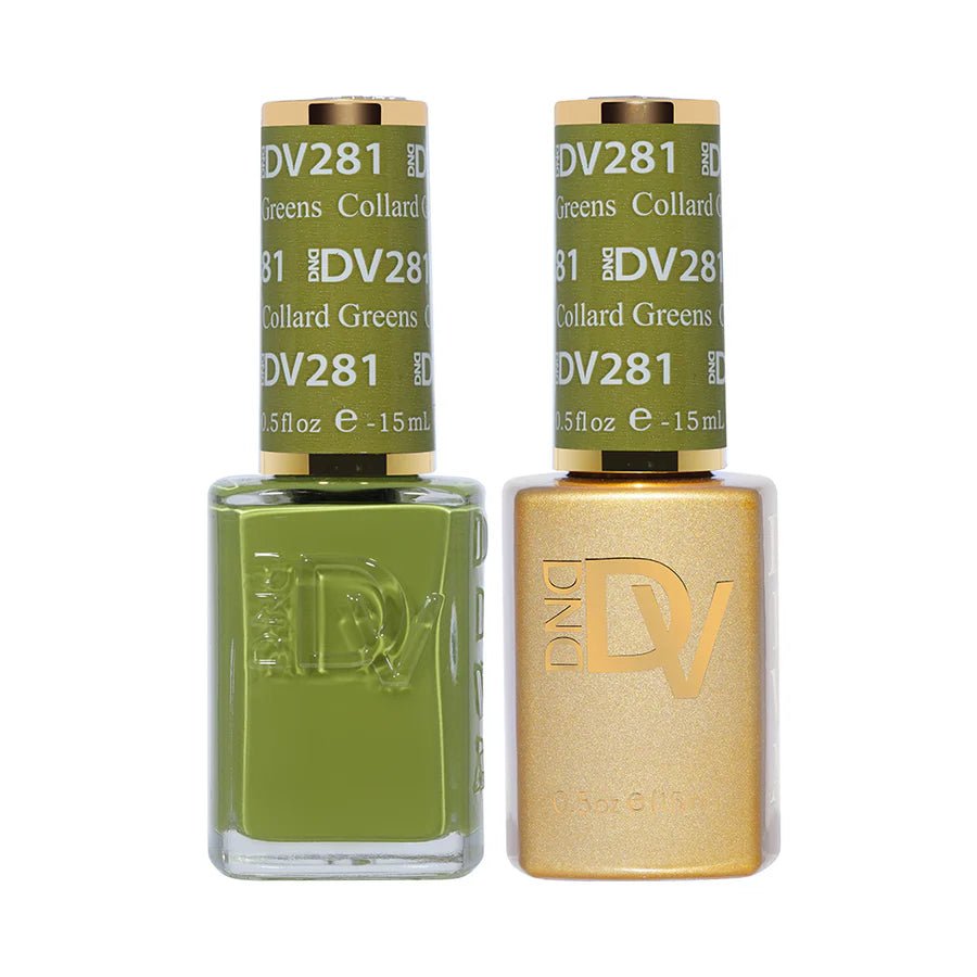 DND DIVA Gel Polish - 281 Collard Greens - DTK Nail Supply