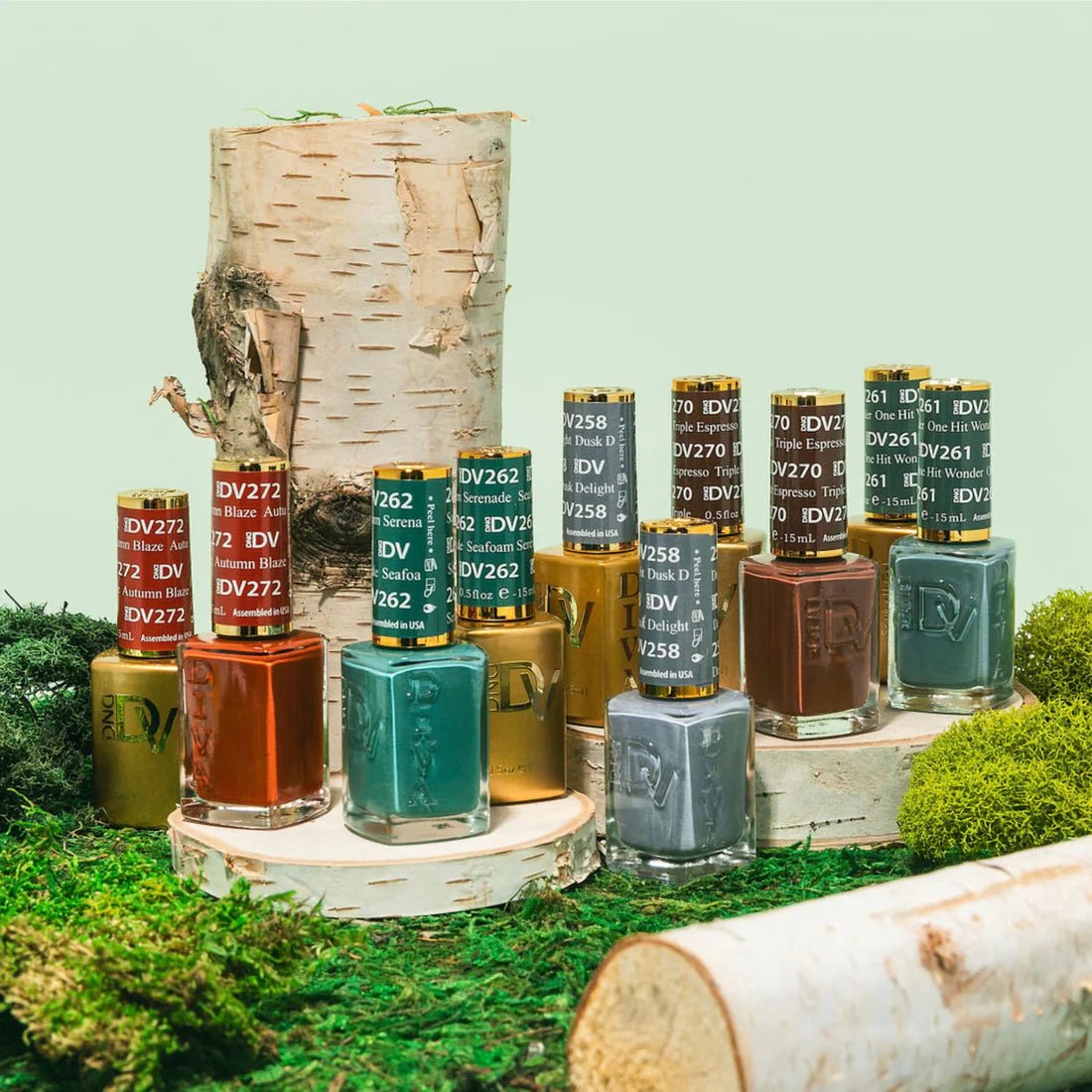 DND DIVA Gel Polish - 36 Set Part 8 - Happy Trails Collection - DTK Nail Supply