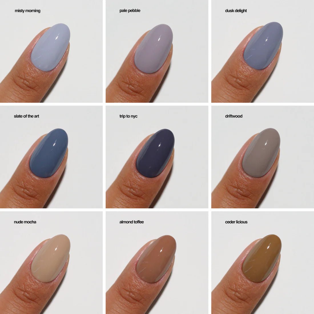 DND DIVA Gel Polish - 36 Set Part 8 - Happy Trails Collection - DTK Nail Supply