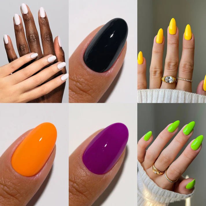 DND Diva Gel & Polish 6pc Bundle - Trick or Chic