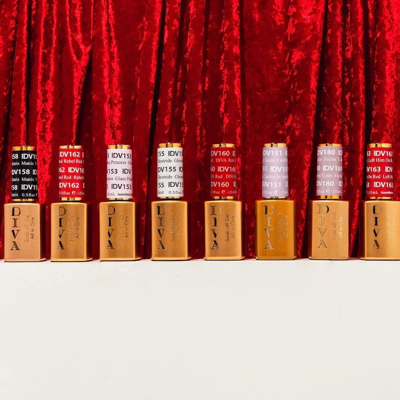 DND DIVA Gel Polish - DND DV Part 5 - Set 36 Colors Prima Donna Collection - DTK Nail Supply