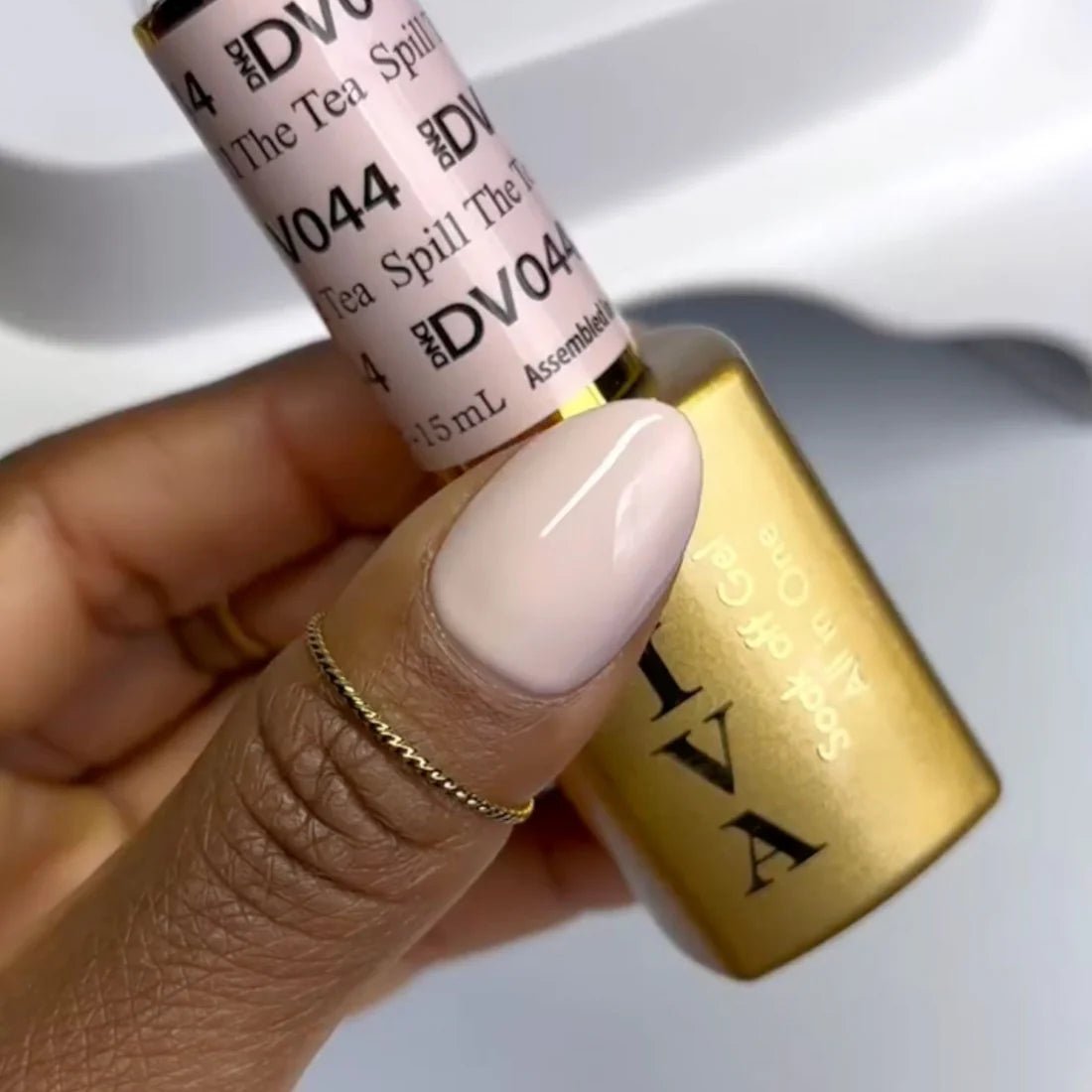 DND DIVA Gel Polish - Part 2 - Set 36 Colors Frosted Chai Collection - DTK Nail Supply