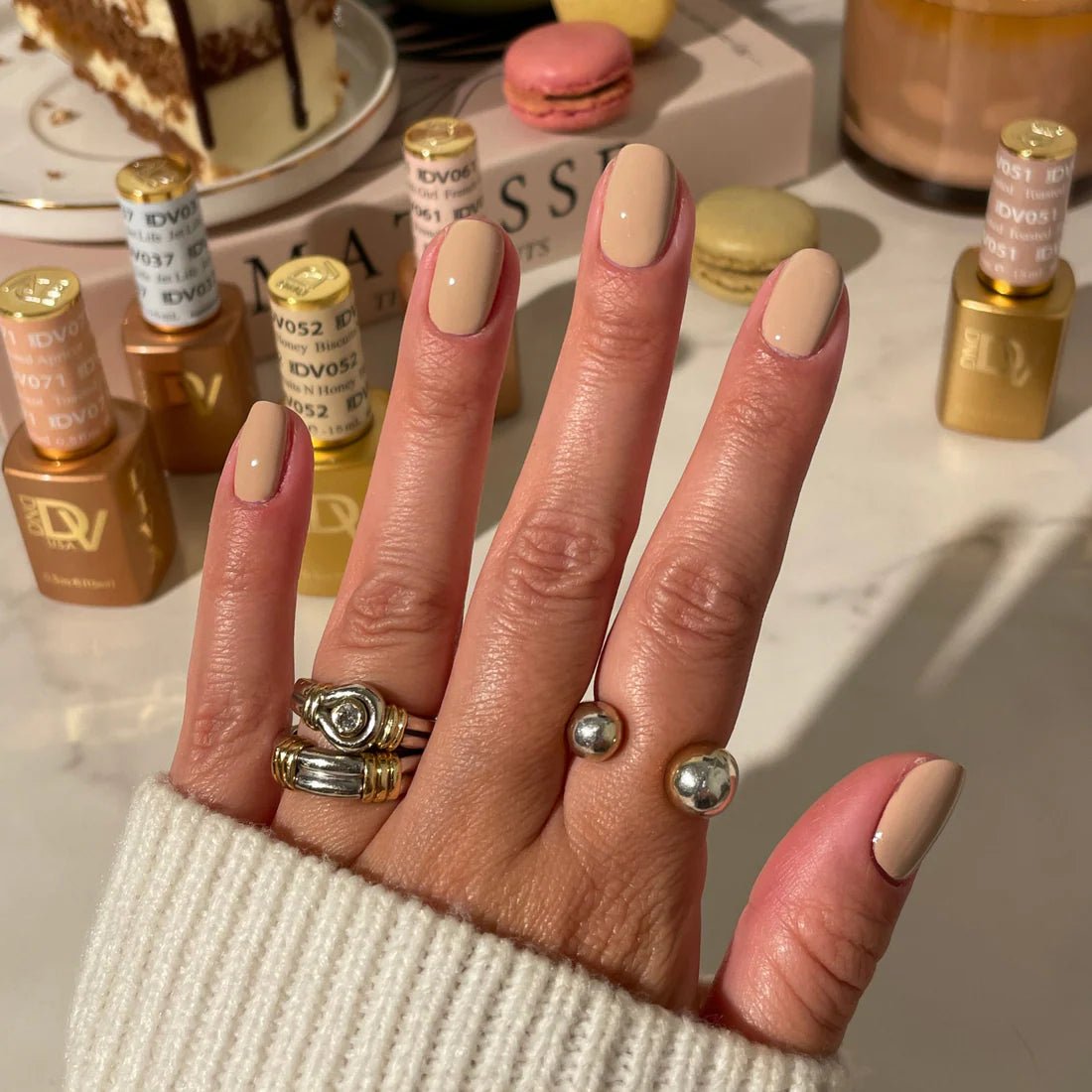 DND DIVA Gel Polish - Part 2 - Set 36 Colors Frosted Chai Collection - DTK Nail Supply