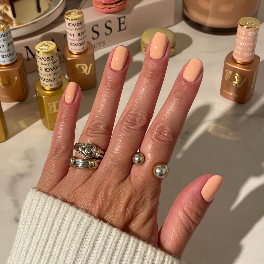 DND DIVA Gel Polish - Part 2 - Set 36 Colors Frosted Chai Collection - DTK Nail Supply