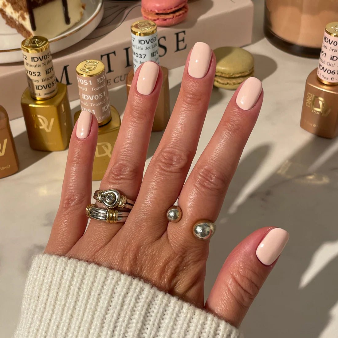 DND DIVA Gel Polish - Part 2 - Set 36 Colors Frosted Chai Collection - DTK Nail Supply