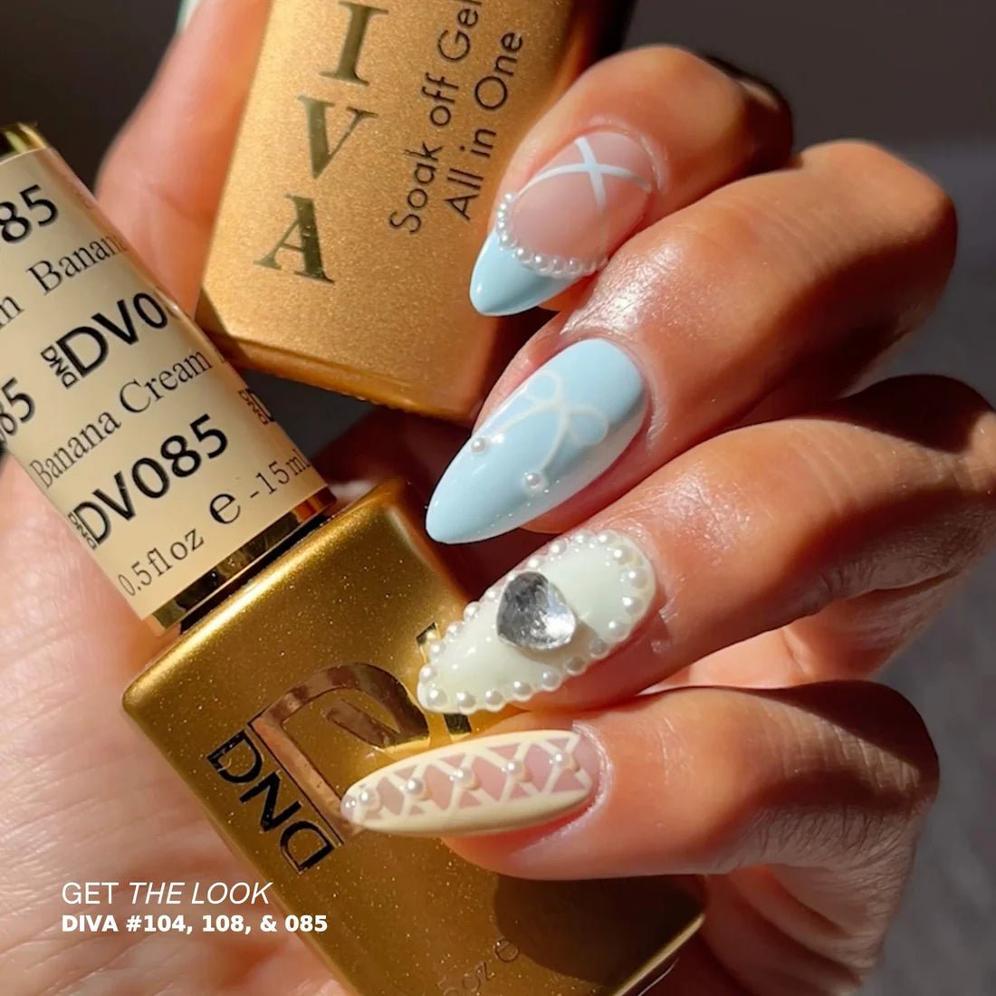 DND DIVA Gel Polish - Set of 36 Part 3 Coquette Collection - DTK Nail Supply