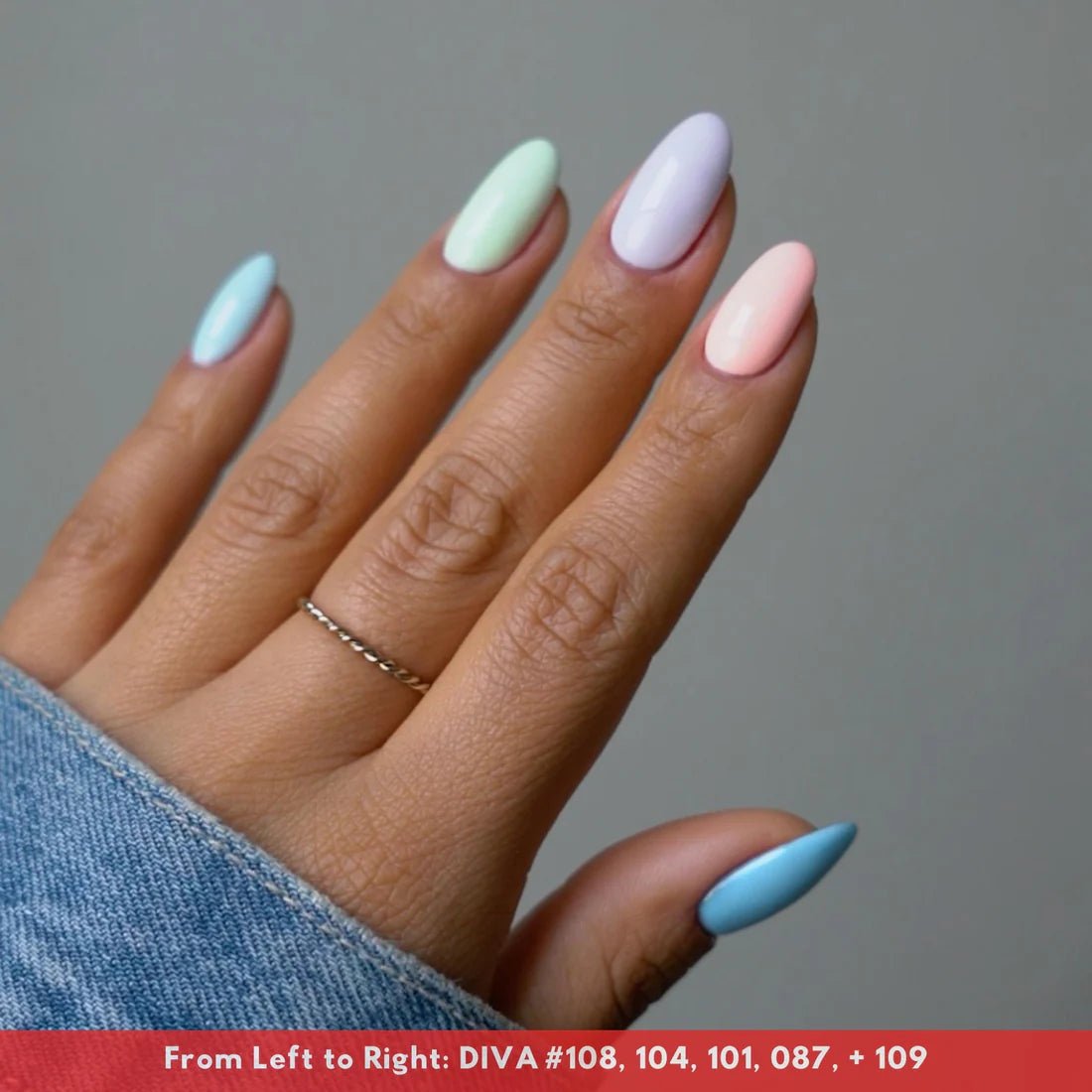 DND DIVA Gel Polish - Set of 36 Part 3 Coquette Collection - DTK Nail Supply