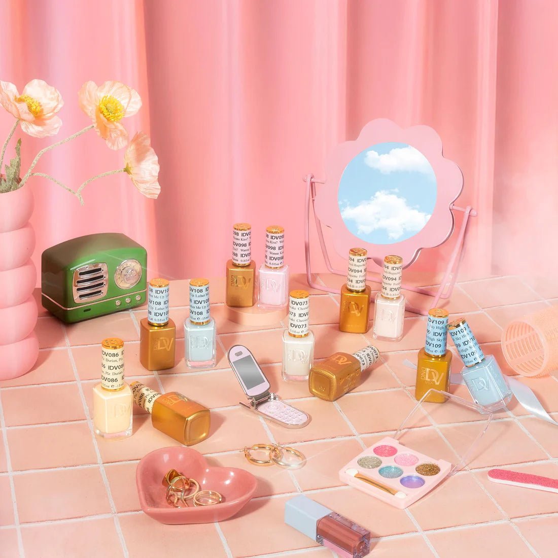 DND DIVA Gel Polish - Set of 36 Part 3 Coquette Collection - DTK Nail Supply