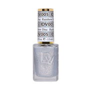 DND DIVA Nail Lacquer - 005 Rainbow Disco - DTK Nail Supply