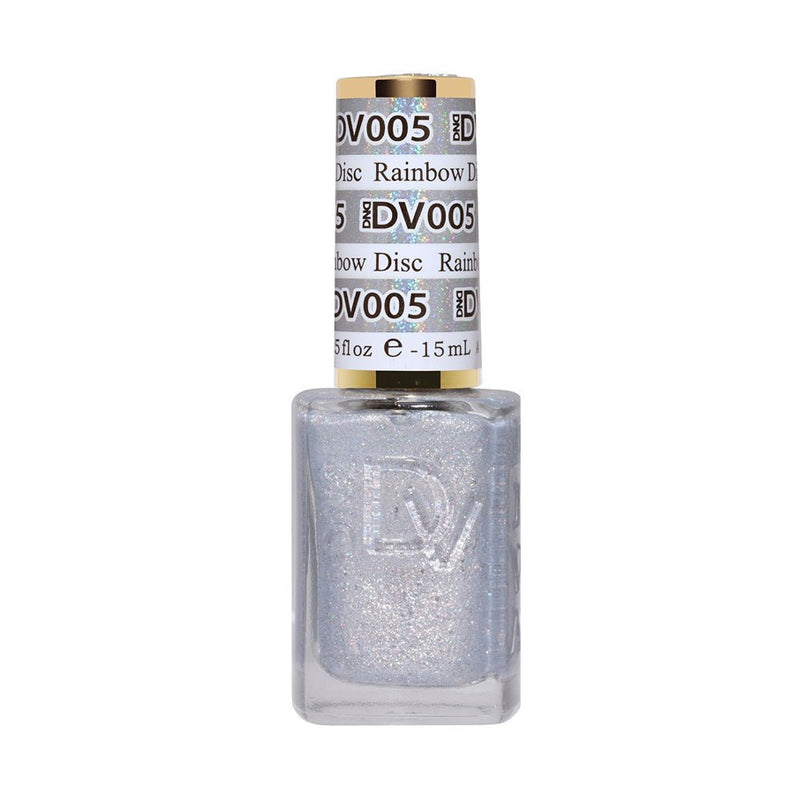 DND DIVA Nail Lacquer - 005 Rainbow Disco - DTK Nail Supply