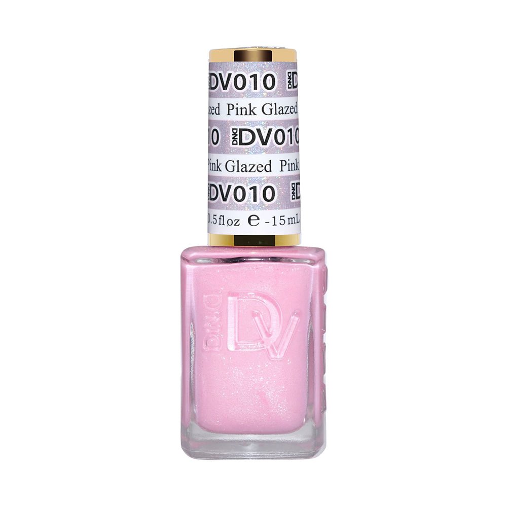 DND DIVA Nail Lacquer - 010 Pink Glazed - DTK Nail Supply