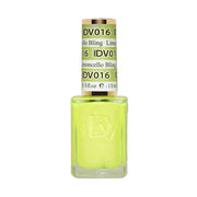 DND DIVA Nail Lacquer - 016 Limoncello Bling - DTK Nail Supply