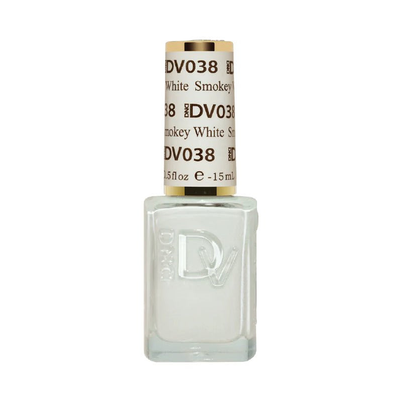 DND DIVA Nail Lacquer - 038 Smokey White - DTK Nail Supply