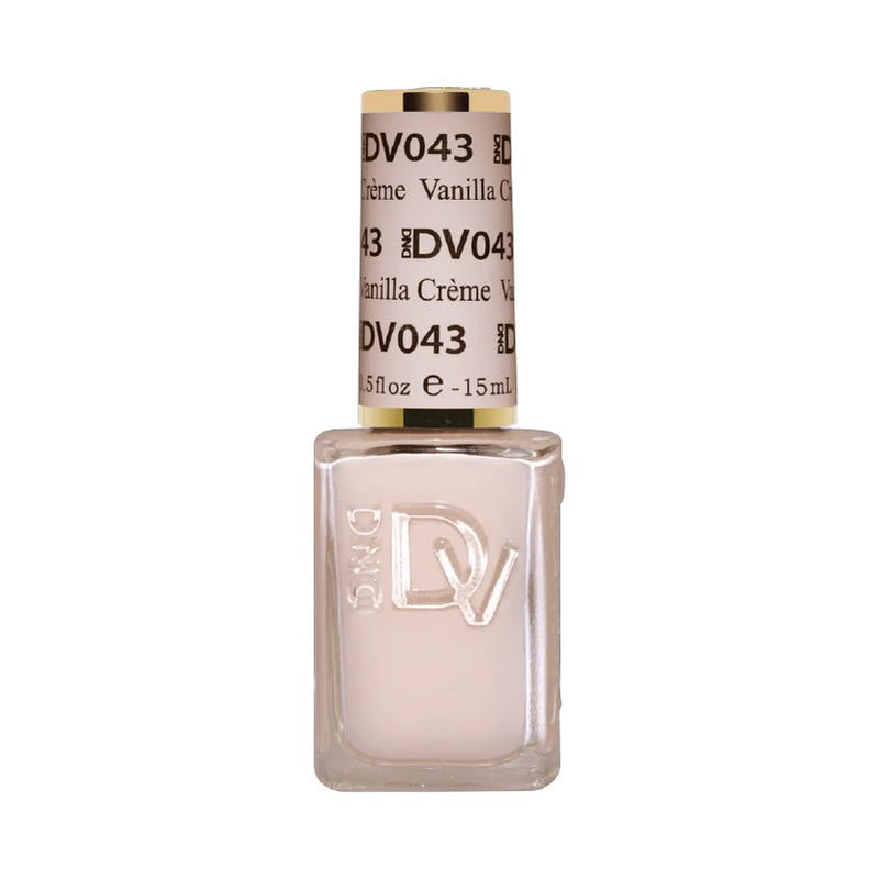 DND DIVA Nail Lacquer - 043 Vanilla Creme - DTK Nail Supply