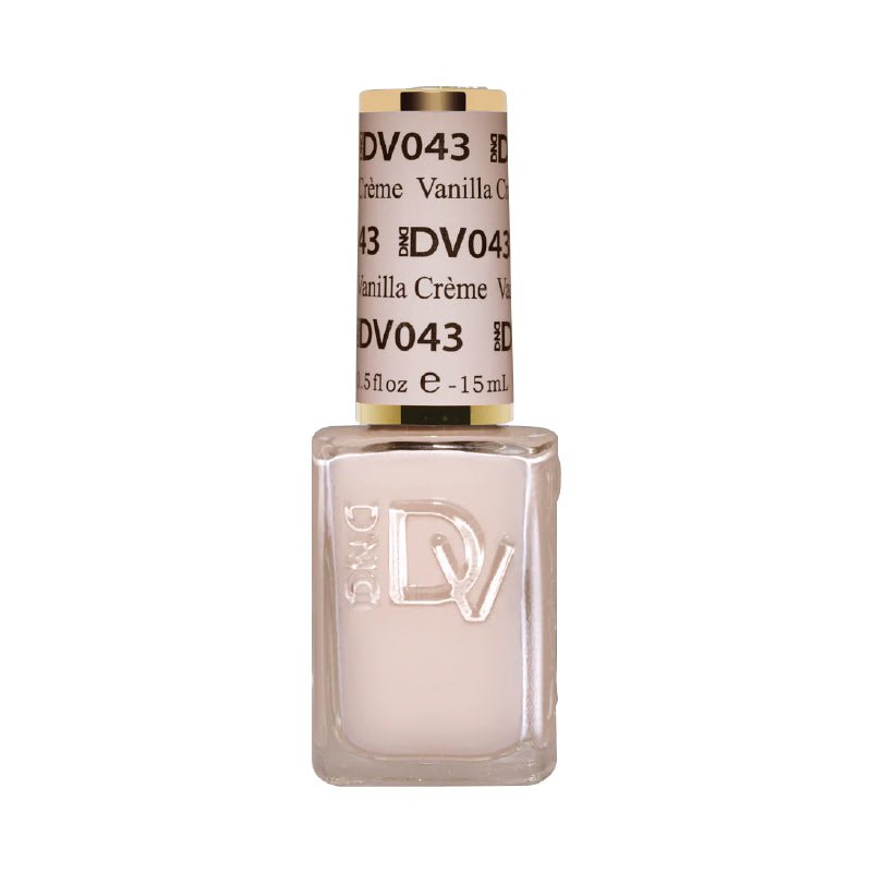 DND DIVA Nail Lacquer - 043 Vanilla Creme - DTK Nail Supply