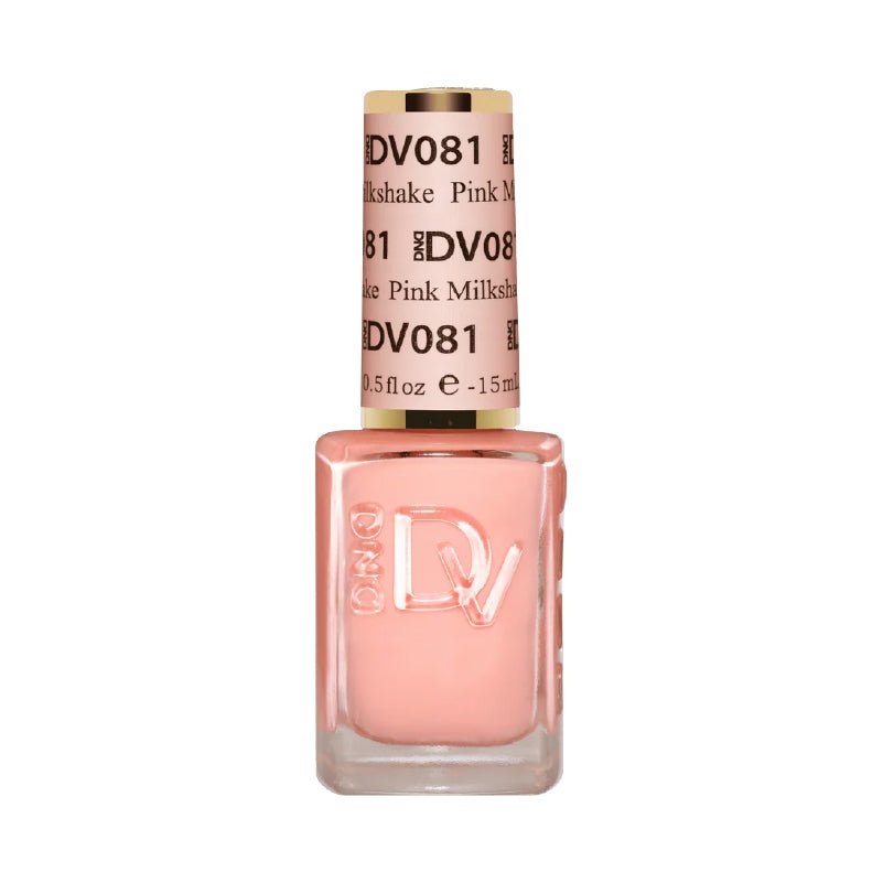 DND DIVA Nail Lacquer - 081 Milkshake Pink - DTK Nail Supply