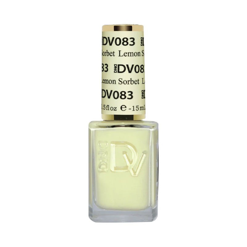 DND DIVA Nail Lacquer - 083 Lemon Sorbet - DTK Nail Supply