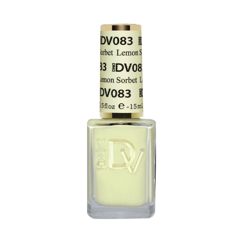 DND DIVA Nail Lacquer - 083 Lemon Sorbet - DTK Nail Supply