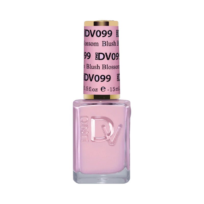 DND DIVA Nail Lacquer - 099 Blush Blossom - DTK Nail Supply