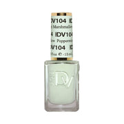 DND DIVA Nail Lacquer - 104 Marshmallow Peppermint - DTK Nail Supply