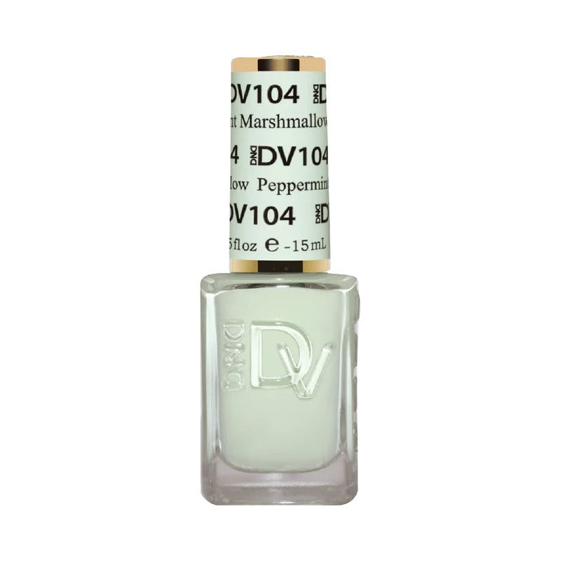 DND DIVA Nail Lacquer - 104 Marshmallow Peppermint - DTK Nail Supply