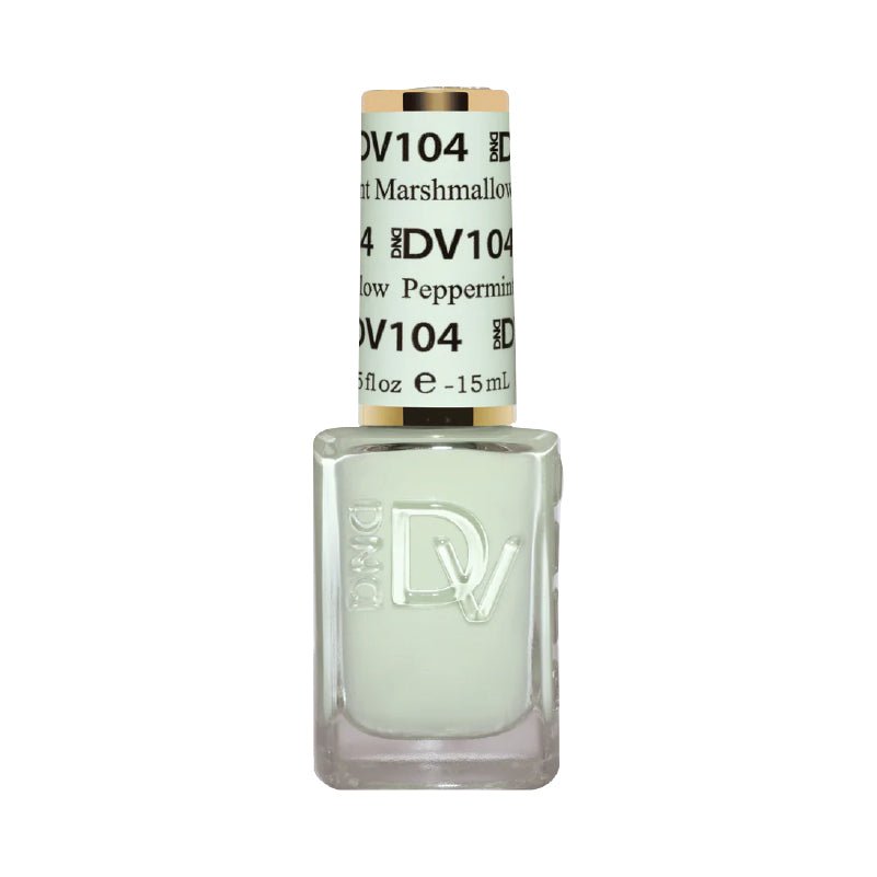 DND DIVA Nail Lacquer - 104 Marshmallow Peppermint - DTK Nail Supply