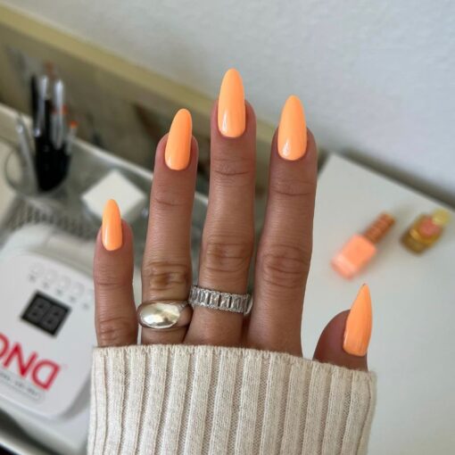 DND DIVA Nail Lacquer - 145 CrŠme Peach - DTK Nail Supply
