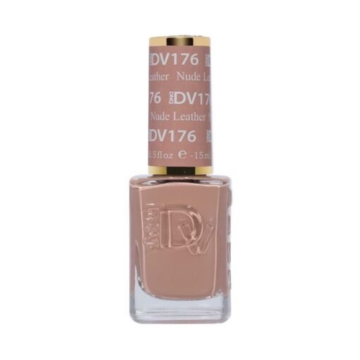 DND DIVA Nail Lacquer - 176 Nude Leather - DTK Nail Supply