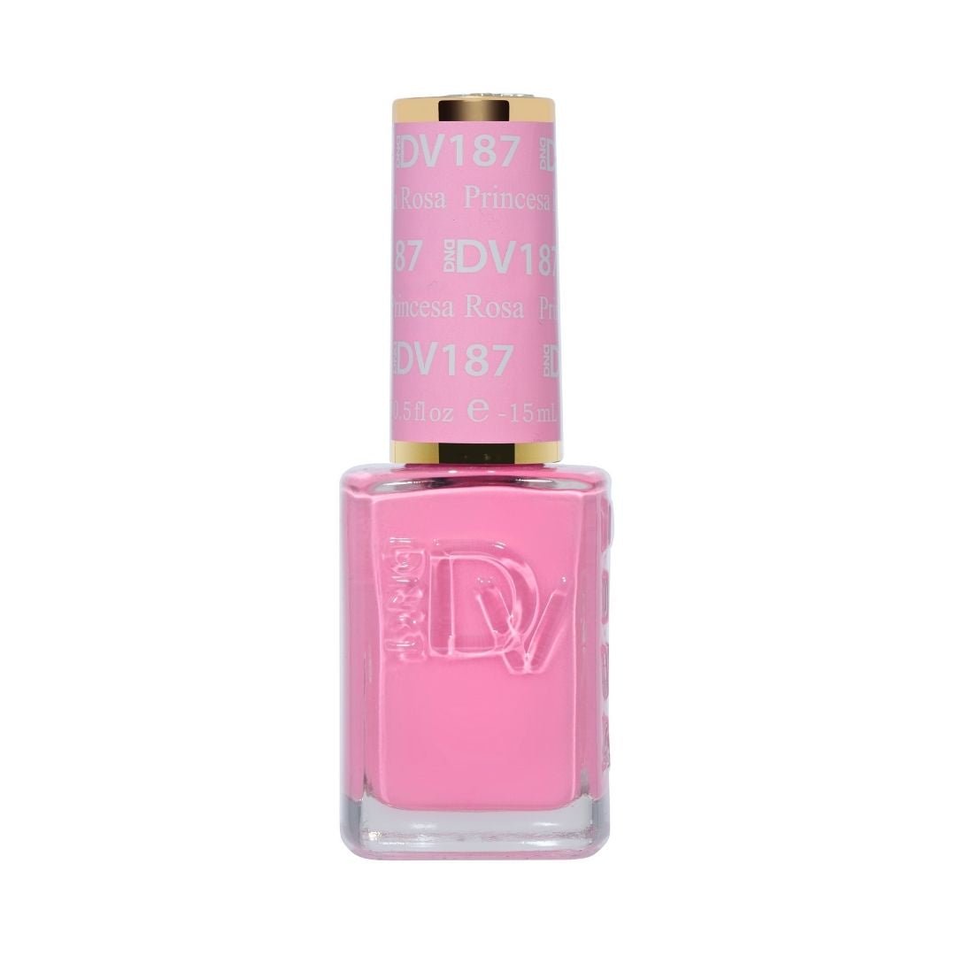 DND DIVA Nail Lacquer - 187 Princesa Rosa - DTK Nail Supply