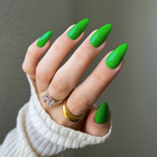 DND DIVA Nail Lacquer - 192 Lawn Green - DTK Nail Supply