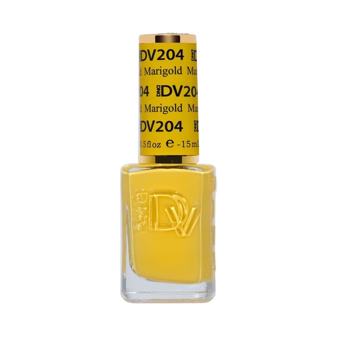 DND DIVA Nail Lacquer - 204 Marigold - DTK Nail Supply