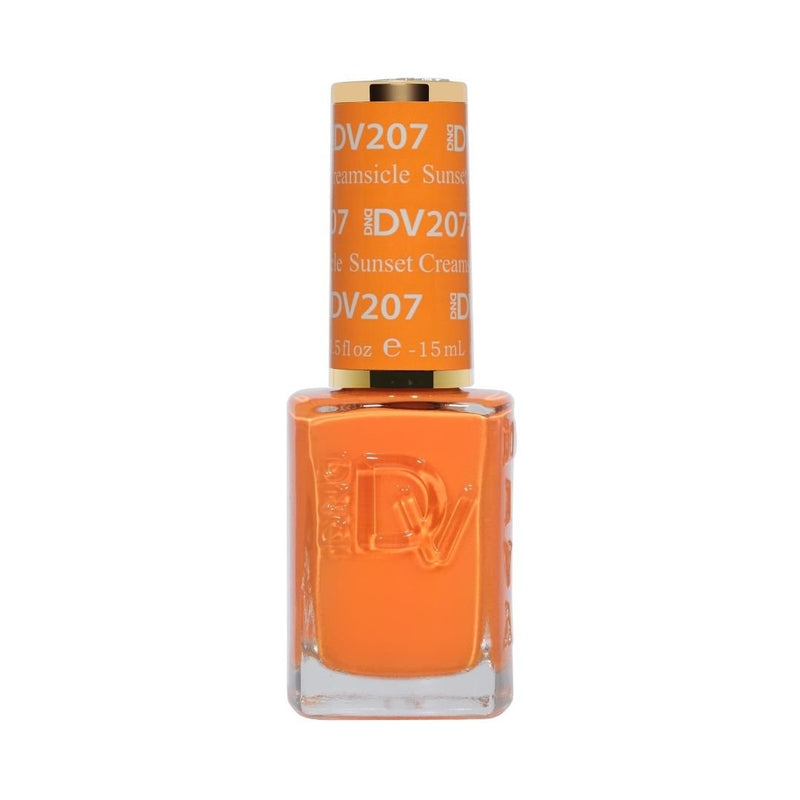 DND DIVA Nail Lacquer - 207 Sunset Creamsicle - DTK Nail Supply