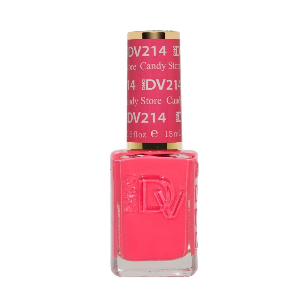 DND DIVA Nail Lacquer - 215 Fuchsia Rose - DTK Nail Supply