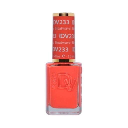 DND DIVA Nail Lacquer - 233 Heatwave - DTK Nail Supply