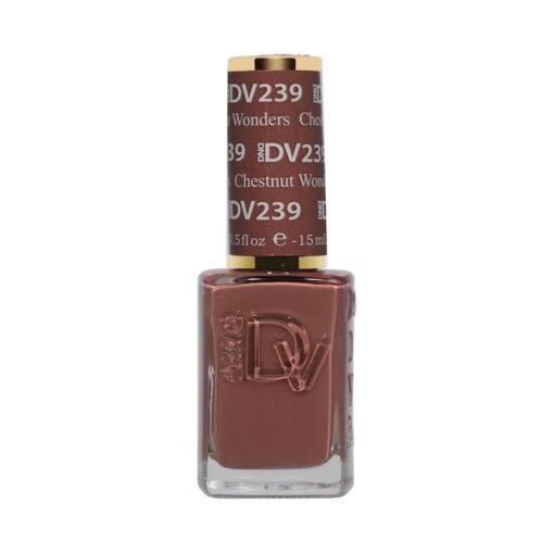 DND DIVA Nail Lacquer - 239 Chestnut Wonders - DTK Nail Supply