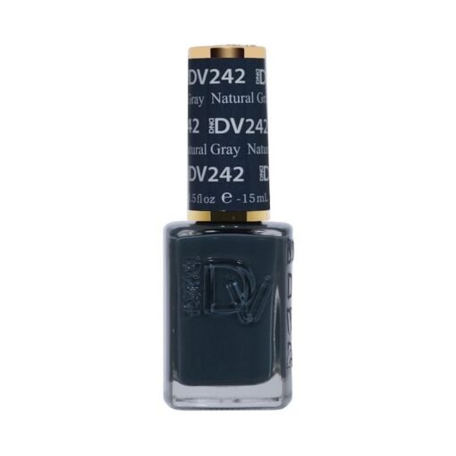 DND DIVA Nail Lacquer - 242 Nautical Gray - DTK Nail Supply